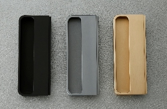 Modern kitchen with seamless profile shutters